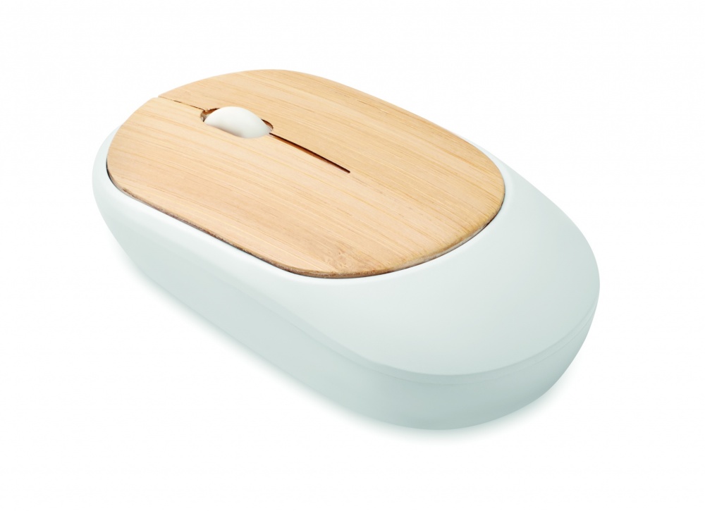Logotrade corporate gift picture of: Wireless mouse in bamboo