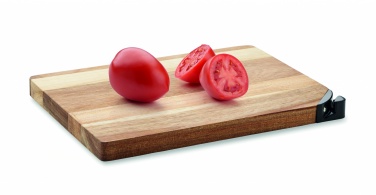 Logo trade business gifts image of: Acacia wood cutting board