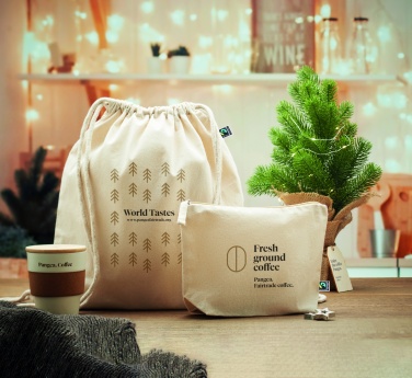 Logotrade promotional gift picture of: Cosmetic bag Fairtrade