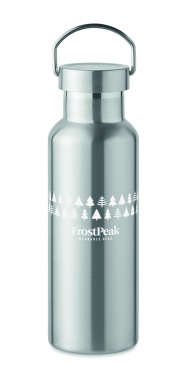 Logotrade promotional product picture of: Double wall bottle 500 ml
