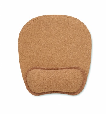 Logo trade promotional products picture of: Ergonomic cork mouse mat