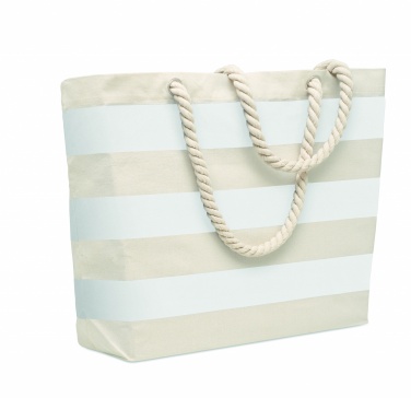 Logo trade promotional merchandise picture of: Cotton beach bag 220 gr/m²