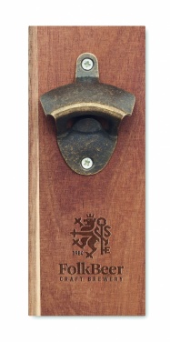 Logo trade business gifts image of: Wall mounted bottle opener