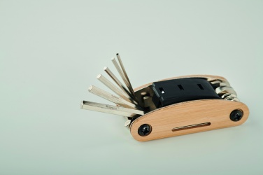 Logo trade promotional product photo of: Multi tool pocket in bamboo