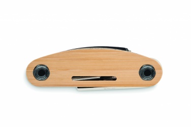 Logo trade promotional items picture of: Multi tool pocket in bamboo