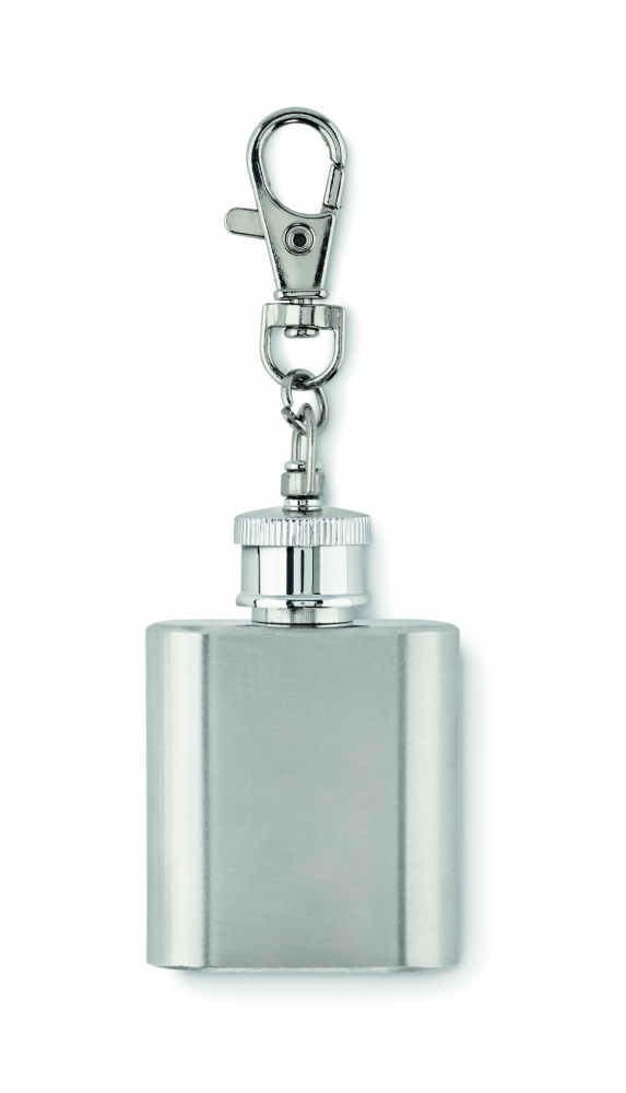 Logotrade business gifts photo of: Hipflask key ring Joensuu