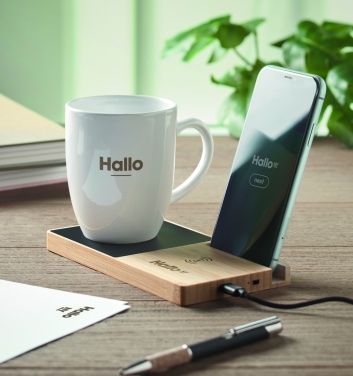 Logo trade promotional product photo of: 1Wireless charger mug warmer
