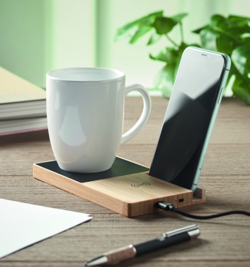 Logotrade promotional product picture of: 1Wireless charger mug warmer