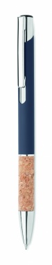 Logotrade business gifts photo of: Ballpoint pen made of aluminum with a cork grip