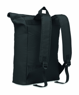 Logotrade advertising products photo of: 600Dpolyester rolltop backpack
