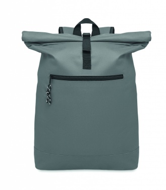 Logo trade promotional items picture of: 600Dpolyester rolltop backpack
