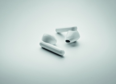 Logotrade promotional product picture of: TWS earbuds with solar charger
