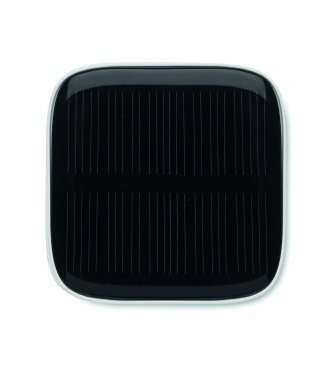 Logotrade promotional giveaway image of: TWS earbuds with solar charger