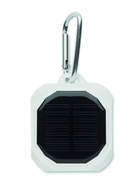 Logo trade advertising products image of: TWS earbuds with solar charger