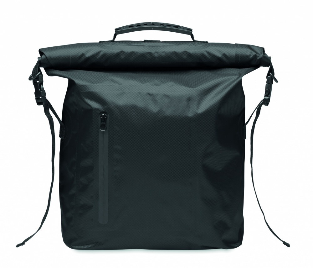 Logo trade promotional merchandise image of: RPET waterproof rolltop bag