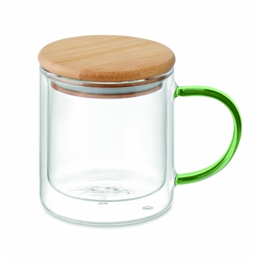 Logo trade advertising products picture of: Double wall borosilicate mug
