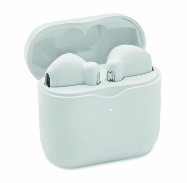 Logo trade corporate gift photo of: TWS earbuds with charging base