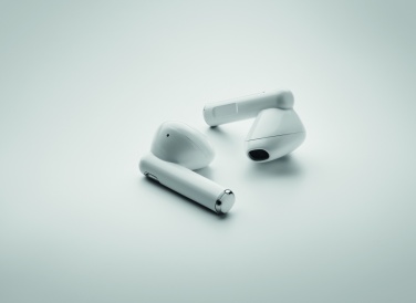 Logo trade corporate gifts picture of: TWS earbuds with charging base