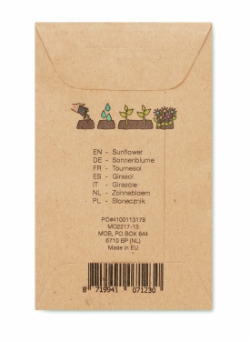 Logo trade promotional products picture of: Sunflower seeds in envelope