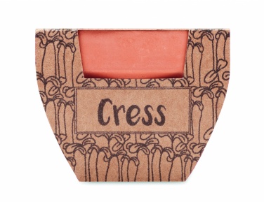 Logo trade promotional gifts picture of: Terracotta pot cress seeds