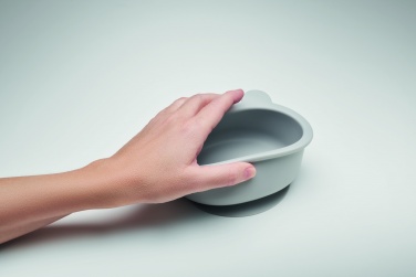 Logotrade promotional giveaway picture of: Silicone spoon, bowl baby set