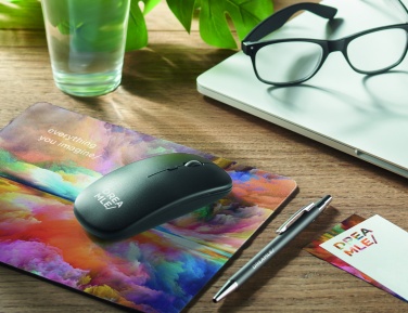 Logo trade promotional merchandise picture of: Rechargeable wireless mouse
