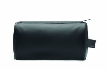 Logotrade promotional item picture of: Soft PU cosmetic bag and zipper