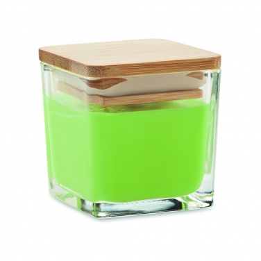Logotrade promotional giveaways photo of: Squared fragranced candle 50gr