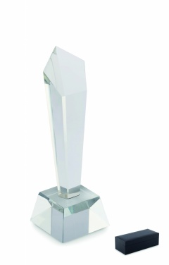 Logo trade corporate gifts picture of: Crystal award in a gift box