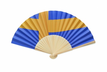 Logotrade promotional giveaway picture of: Manual fan flag design