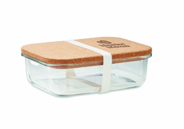Logotrade promotional items photo of: Glass lunch box with cork lid