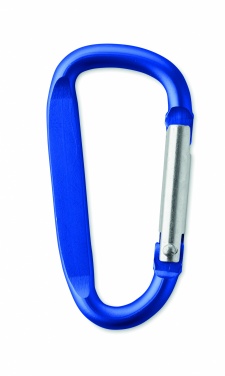 Logotrade promotional product picture of: Carabiner clip in aluminium.