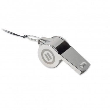 Logotrade promotional products photo of: Metal whistle