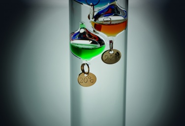 Logo trade promotional items image of: Galileo thermometer glass 28cm