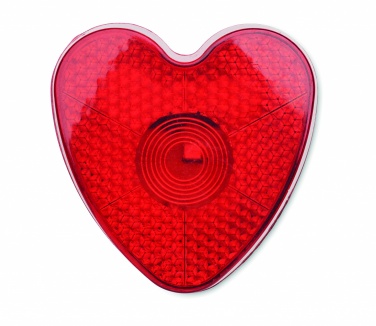 Logotrade promotional gift image of: Heart shaped reflector light