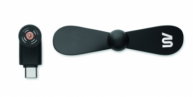Logo trade promotional merchandise picture of: Portable USB-C fan