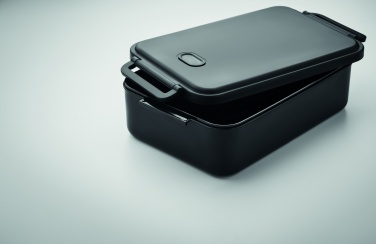 Logo trade promotional giveaways image of: Recycled PP lunch box 2200 ml