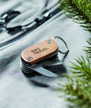 Logo trade business gifts image of: Multi tool pocket knife