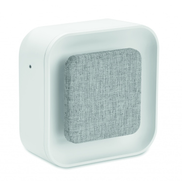 Logo trade promotional giveaway photo of: Recycled ABS/RPET alarm clock Stuttgart