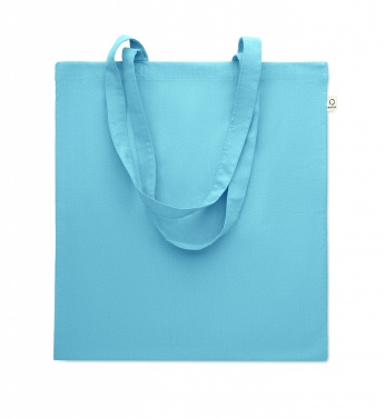 Logotrade promotional product picture of: Recycled cotton shopping bag