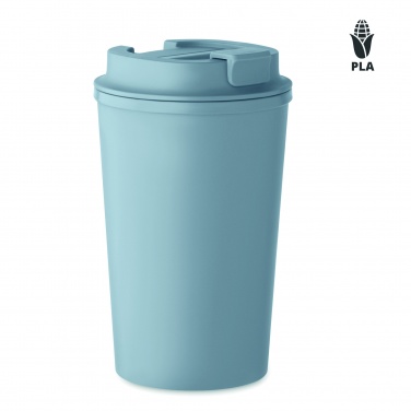 Logo trade corporate gifts picture of: PLA double wall tumbler 350 ml