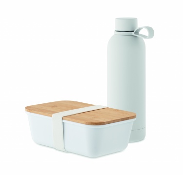 Logo trade promotional merchandise picture of: Lunch box bottle gift set