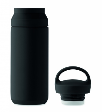 Logo trade promotional giveaways image of: Double wall bottle 320 ml