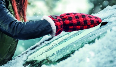 Logotrade promotional giveaway picture of: Quilted ice scraper glove