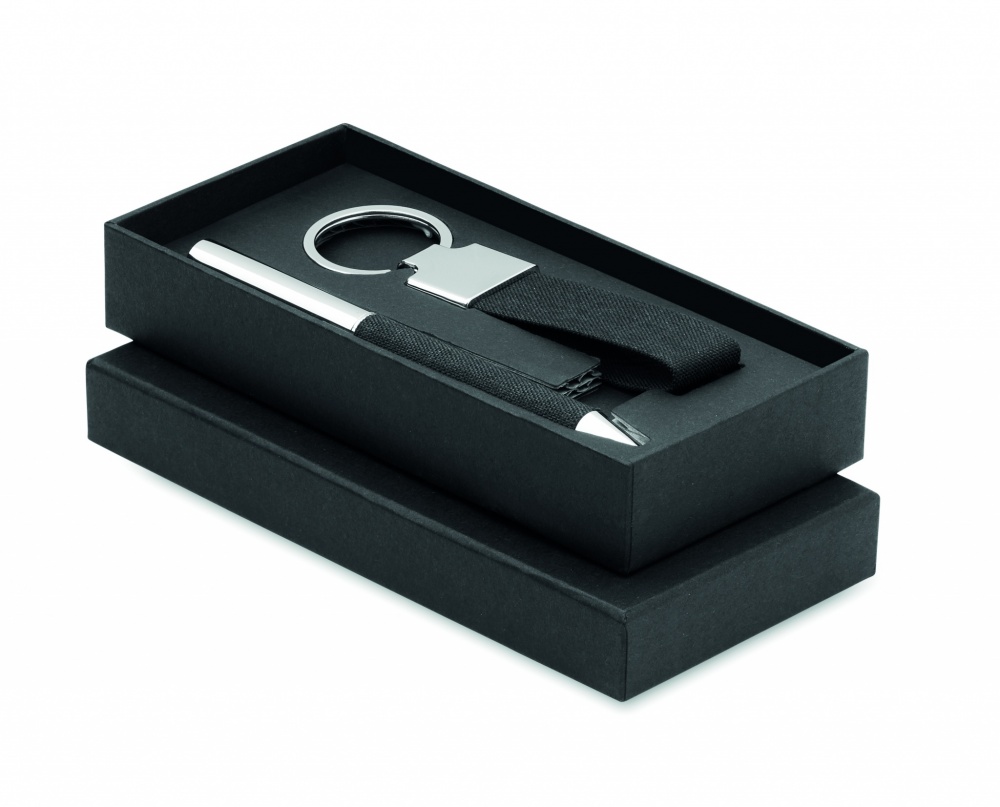 Logo trade business gifts image of: 2 piece gift set in box