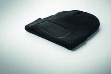 Logo trade promotional item photo of: Unisex beanie RPET polyester