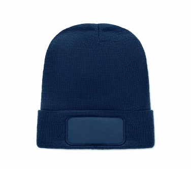 Logo trade promotional product photo of: Unisex beanie RPET polyester
