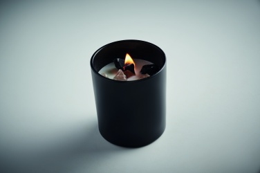 Logo trade business gift photo of: Plant based wax candle 200 gr