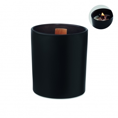 Logo trade corporate gifts image of: Plant based wax candle 200 gr