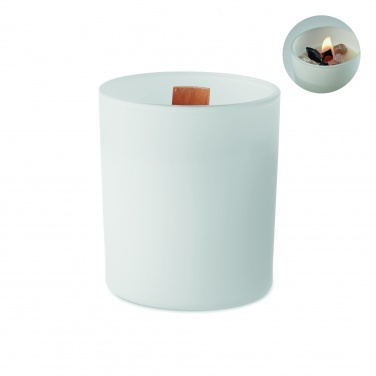 Logo trade promotional gifts picture of: Plant based wax candle 200 gr